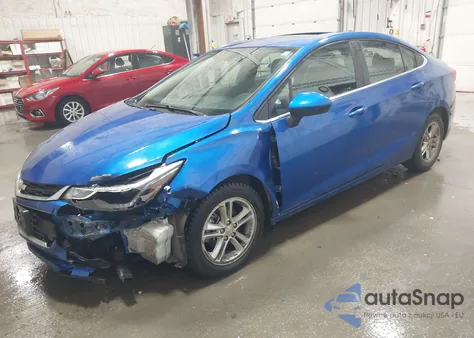 2018 Chevrolet Cruze Lt Auto из США, поврежденный, VIN 1G1BE5SM3J7218197